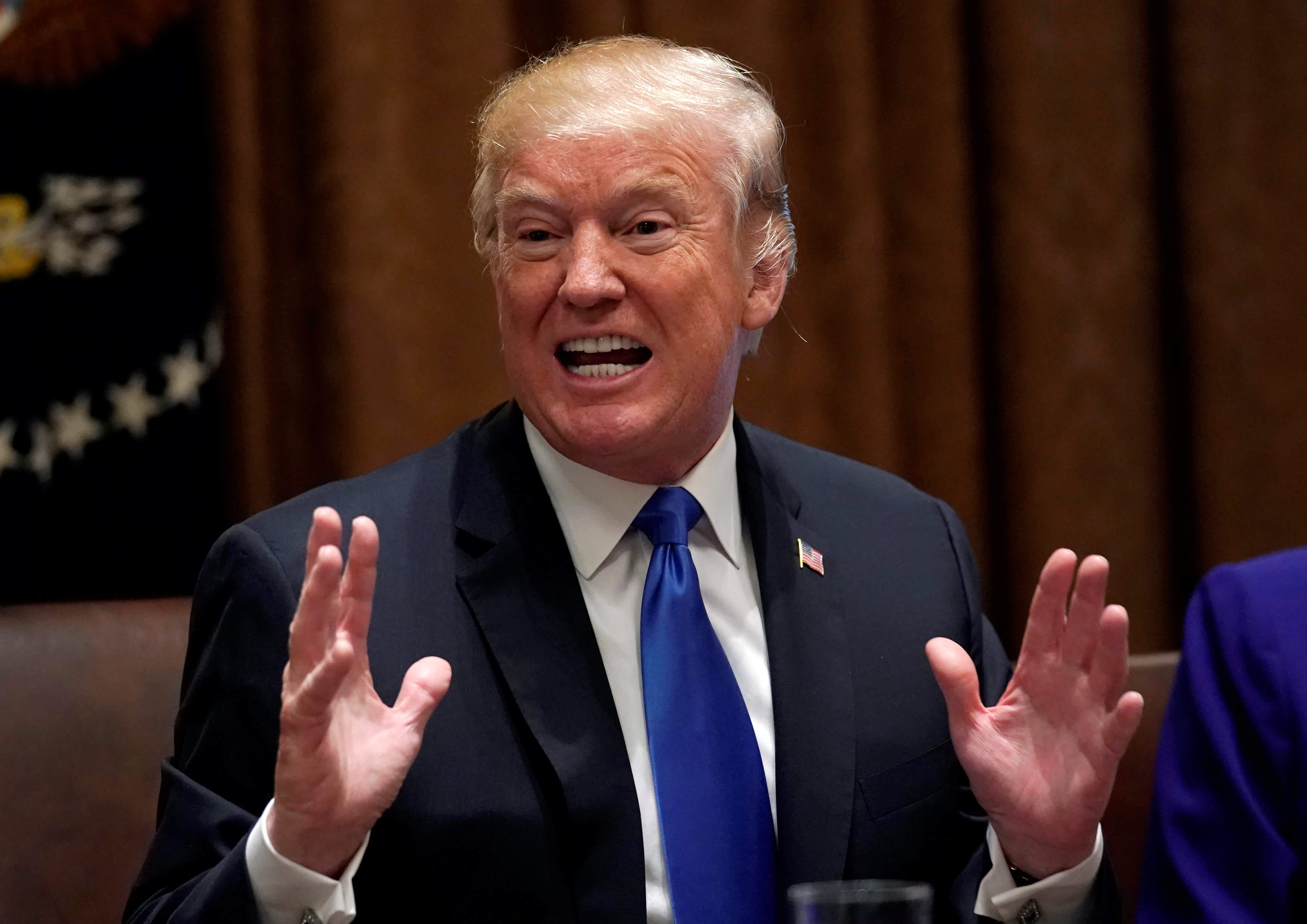 Trump pide un comercio justo en acero y aluminio