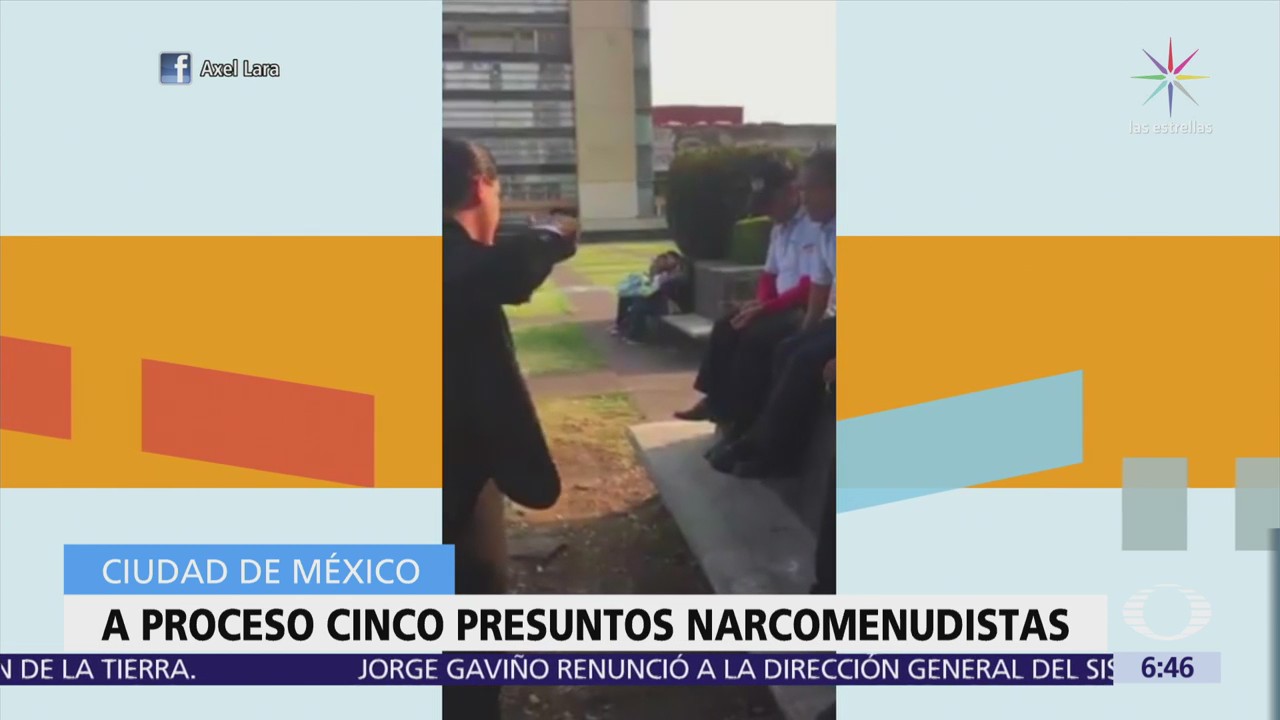 UNAM suspende a vigilantes de CU que no hacen nada para evitar venta de droga