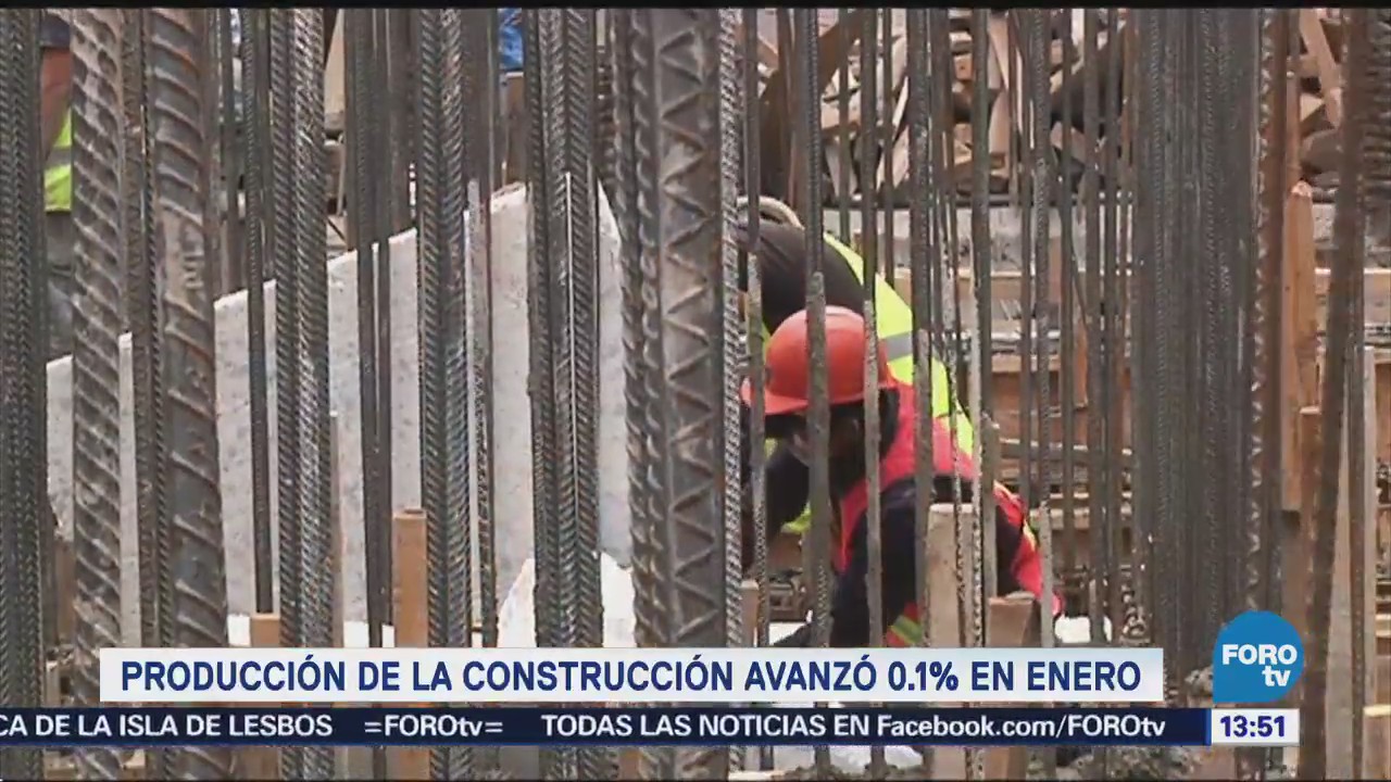 Valor de empresas de la construcción aumenta 0.1% anual: INEGI