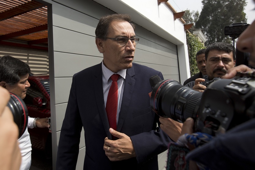 Vicepresidente confirma su regreso Perú jurar como presidente