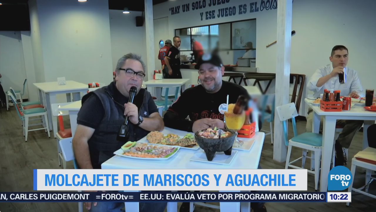 Viernes culinario: Molcajete de mariscos y aguachile estilo Sinaloa