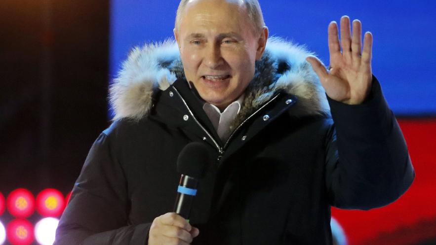 Putin dice que se centrará en política interior en próximos 6 años