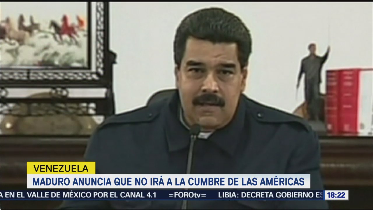 Maduro Acudirá Cumbre Américas Lima