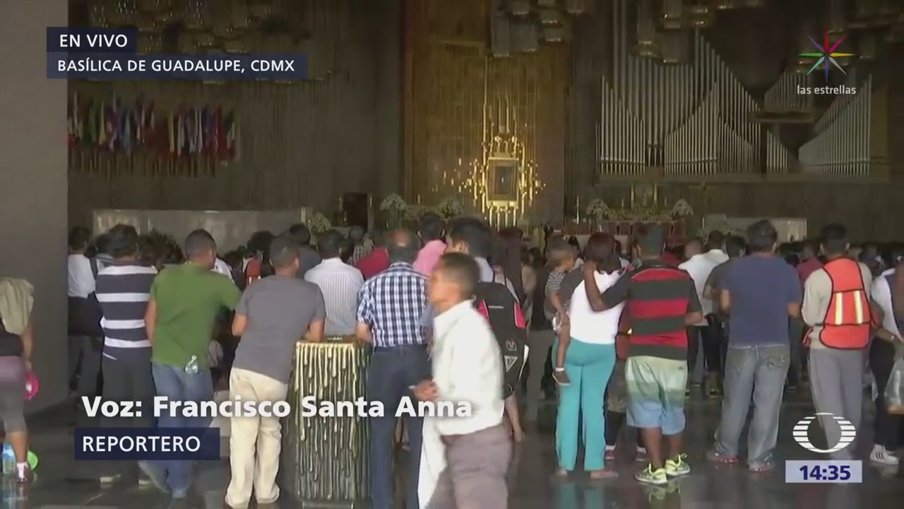 La Caravana Migrante Visita Basílica Guadalupe