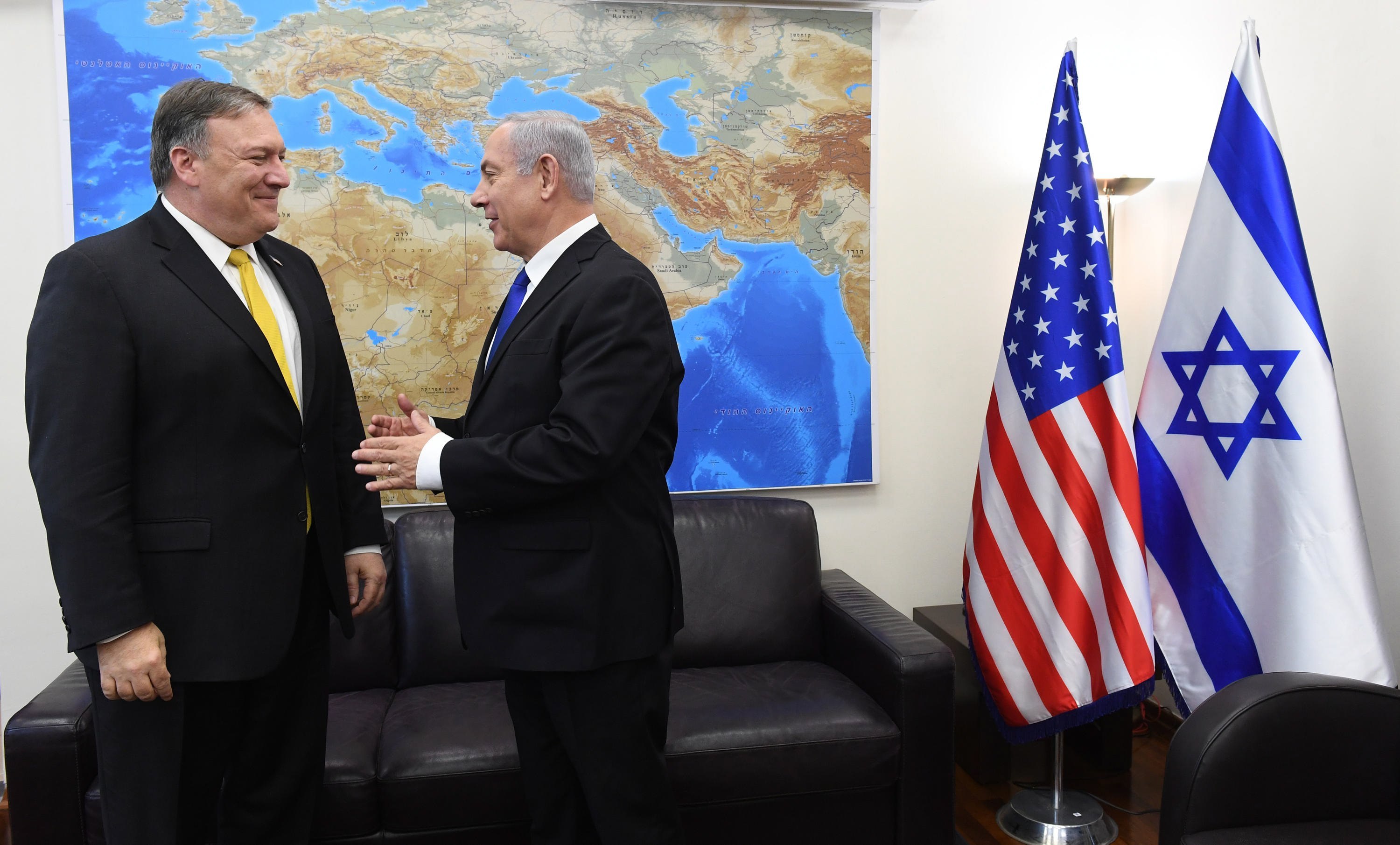 Pompeo llega a Israel para reunirse con Netanyahu en primera visita al país