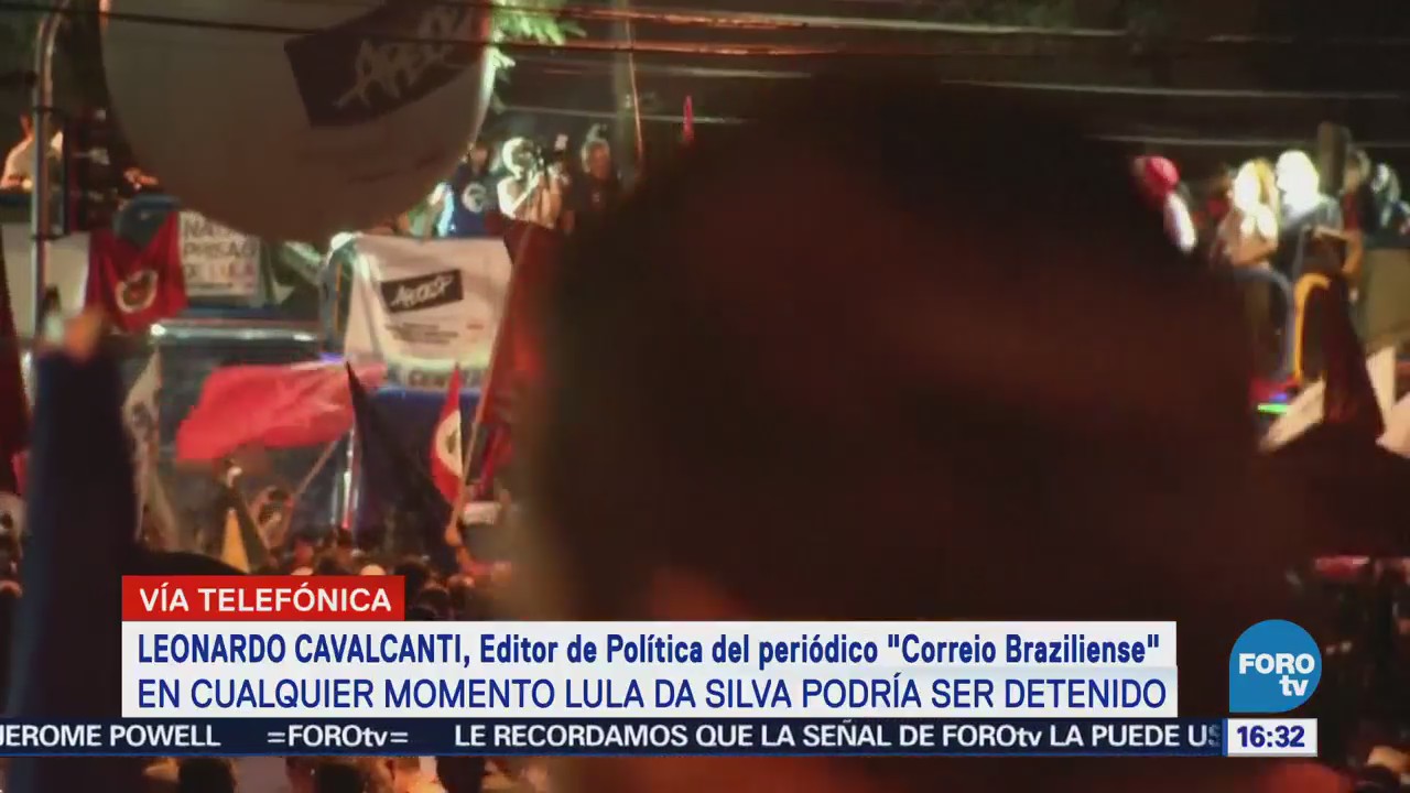 Abogados Negocian Entrega Lula Policía Brasil Leonardo Cavalcanti, Editor Del Periódico Correio Braziliense
