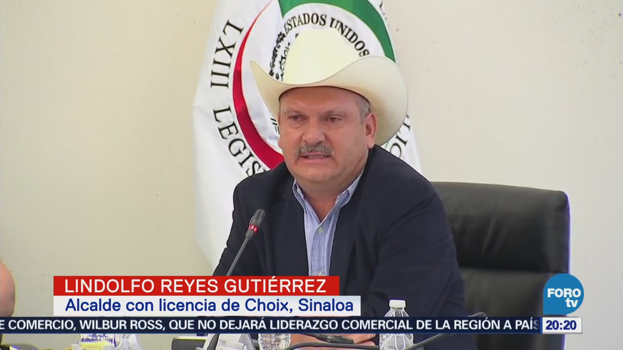 Alcalde Choix Comparece Senado República Recomendación CNDH