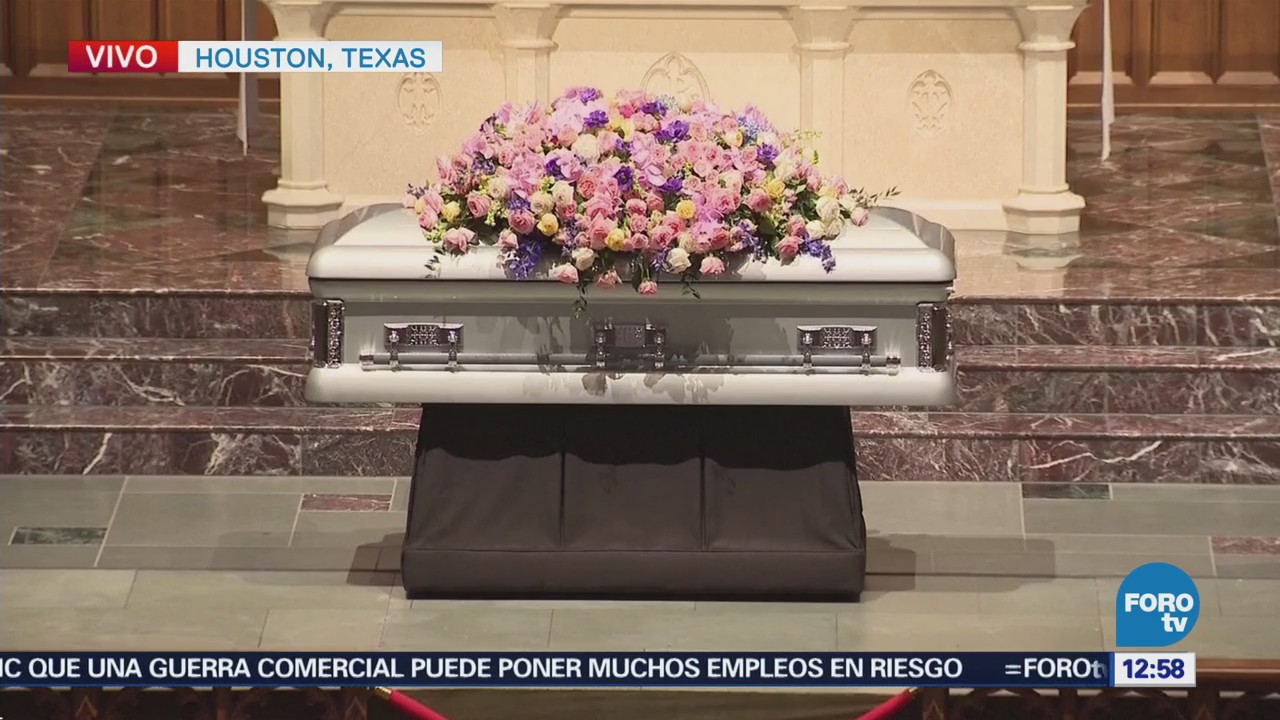 Alistan funeral de Barbara Bush en Texas
