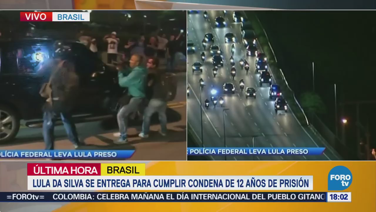 Alistan ingreso de Lula a una prisión en Curitiba