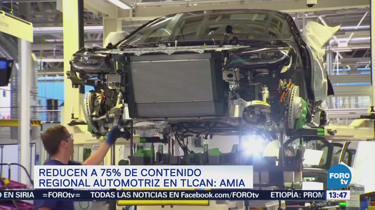 Amia Eu Baja 75% Demanda Contenido Regional Autos Tlcan
