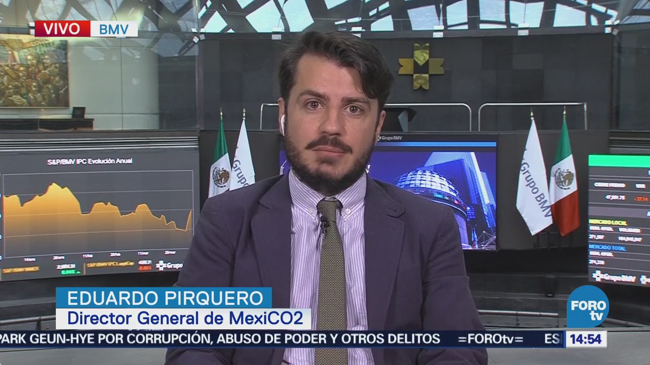 Analizan Costo Cambio Climático México, Eduardo Pirquero, Director General De Mexico-Co2