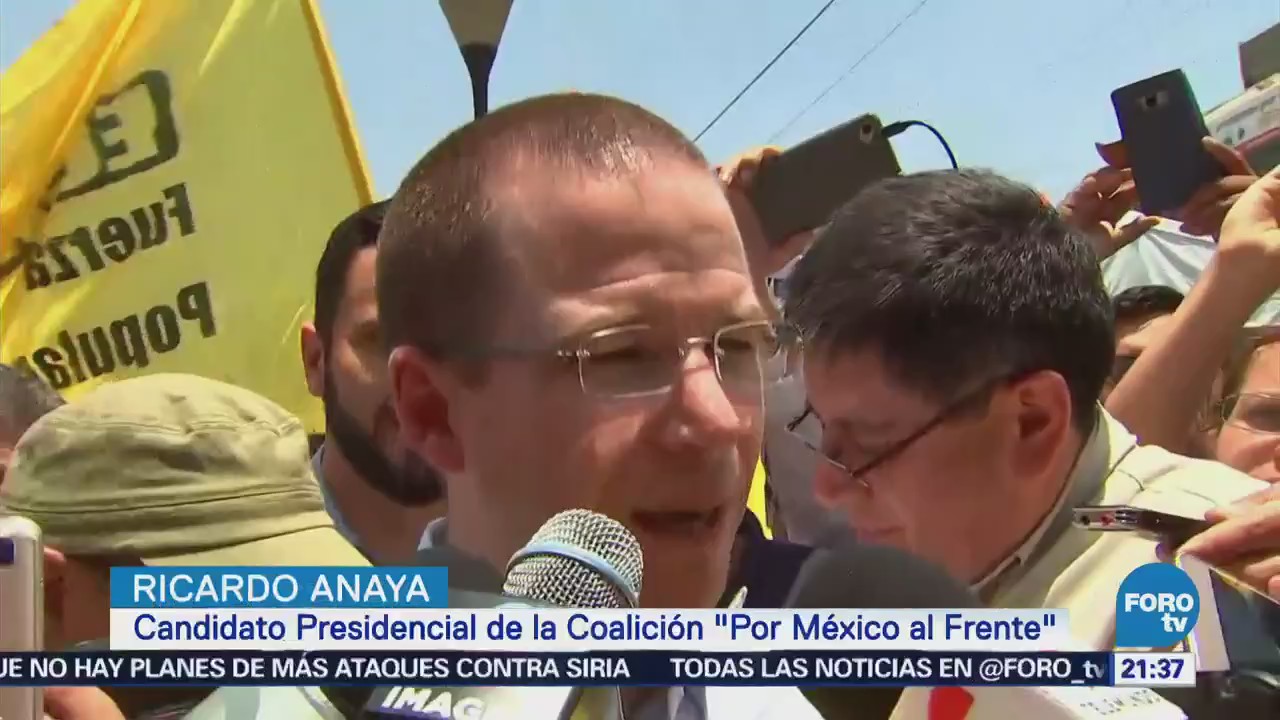 Ricardo Anaya Combatirá Inseguridad Raíz Estado México
