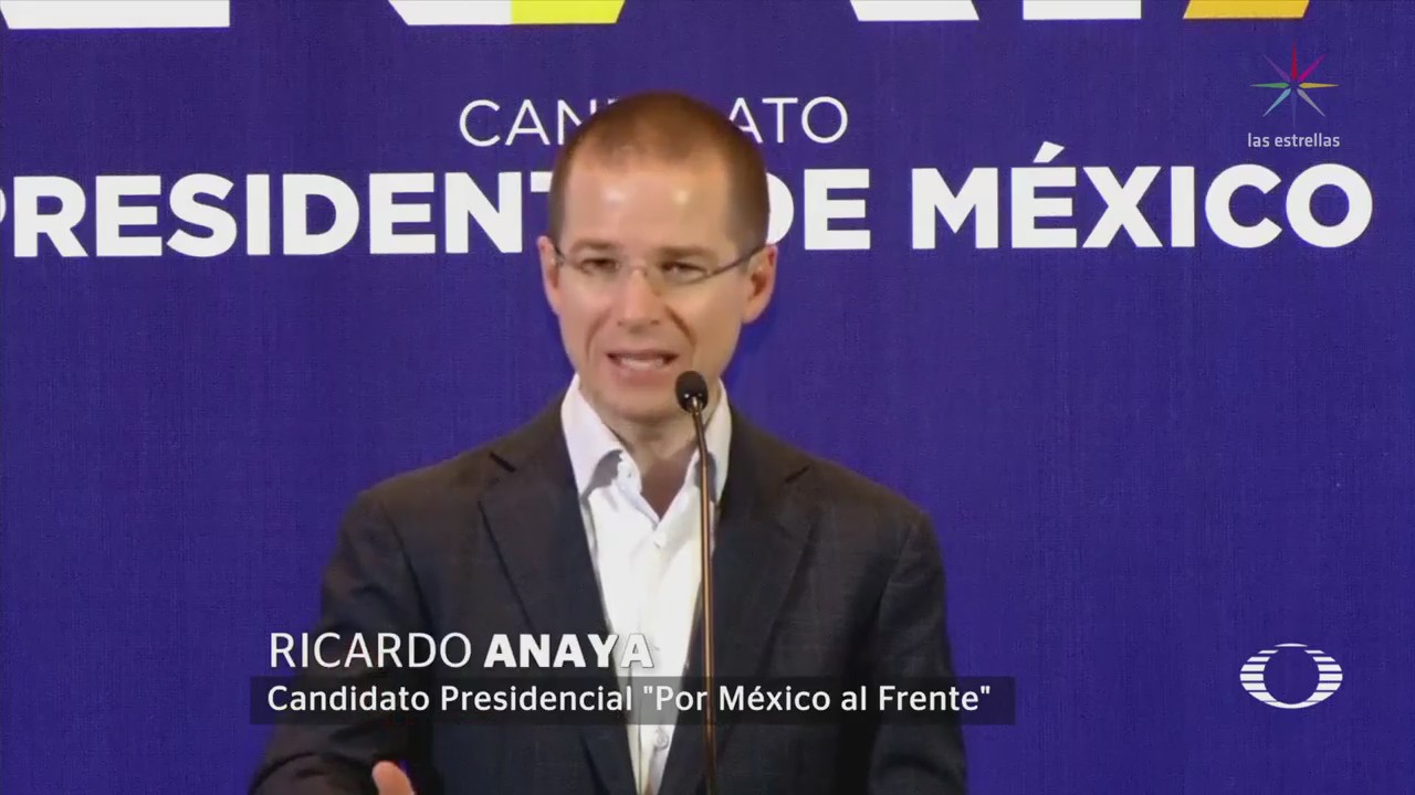 Ricardo Anaya Confianza Autoridad Electoral INE