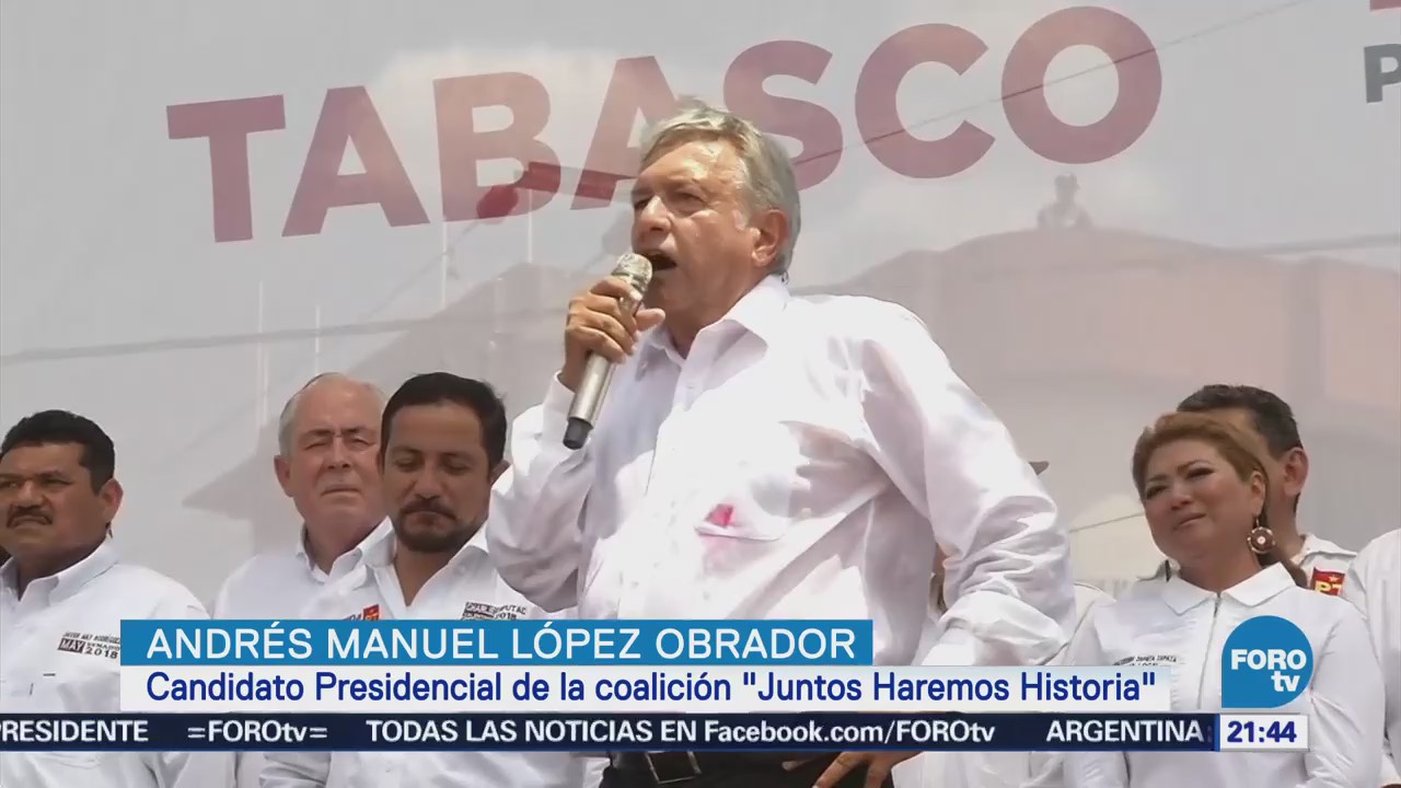 Andrés Manuel López Obrador Recorrió Tabasco