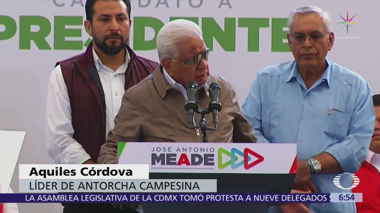 Antorcha Campesina expresa su apoyo a José Antonio Meade