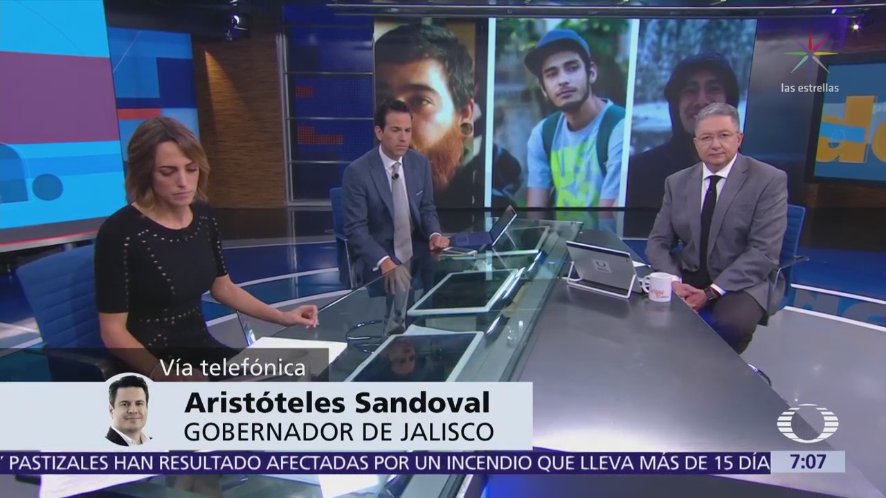 Aristóteles Sandoval: Asesinato de estudiantes es historia de terror