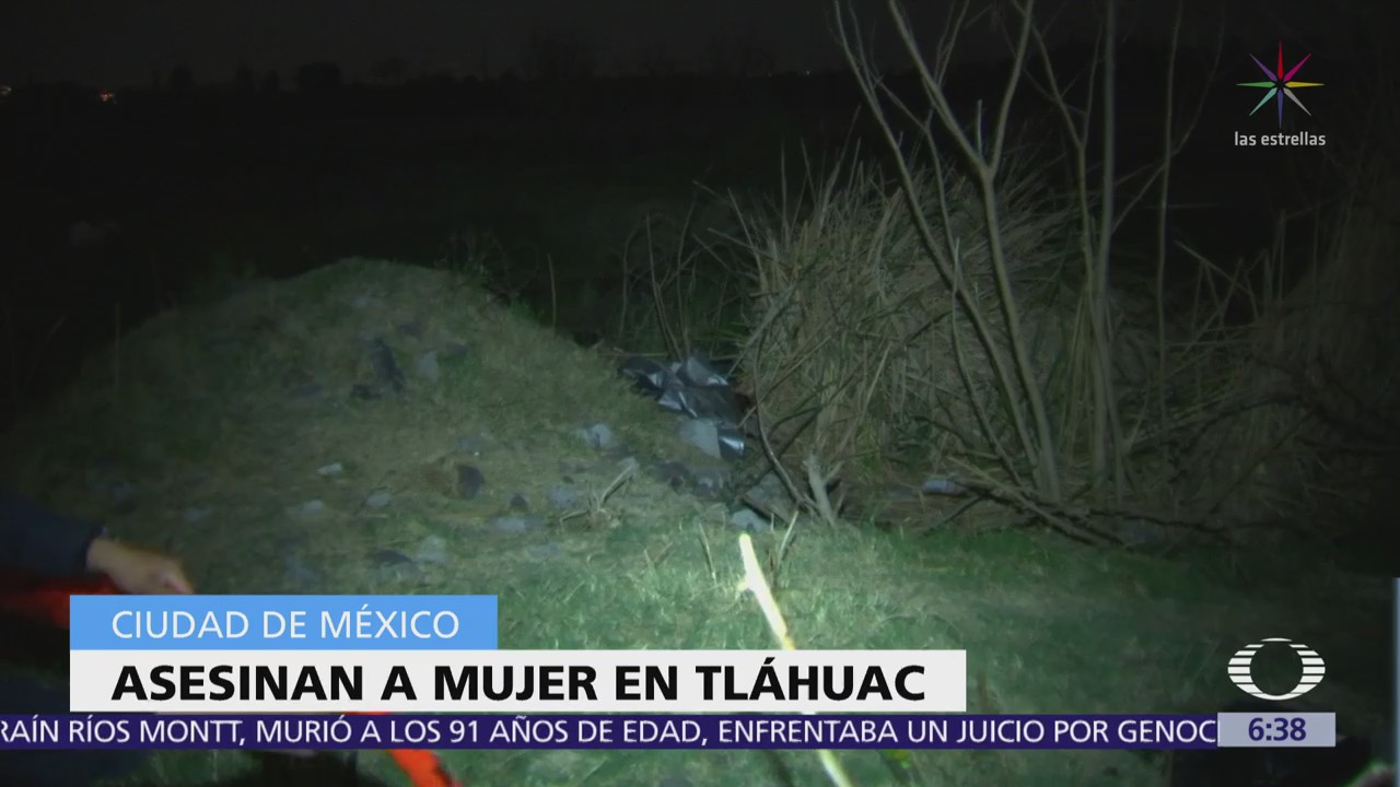 Asesinan a mujer en Tláhuac, CDMX