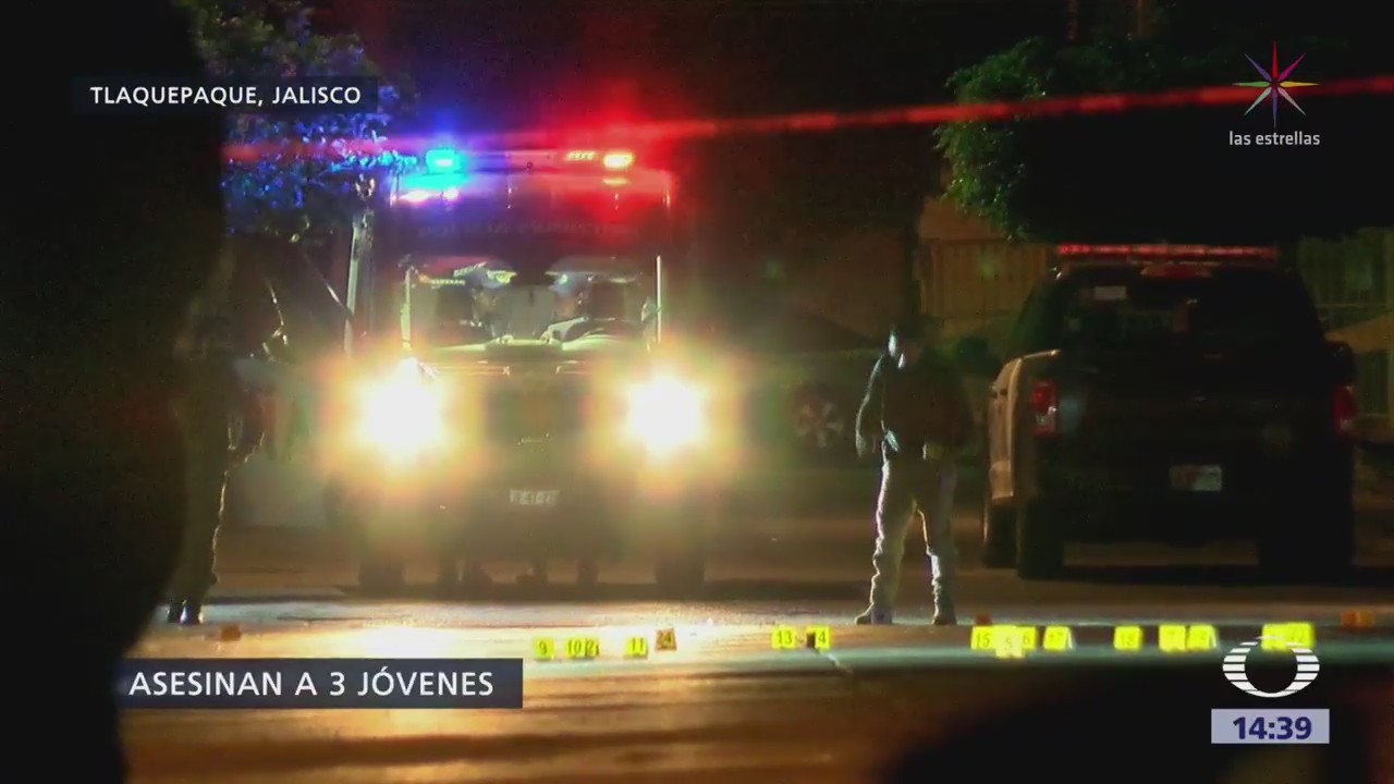 Asesinan Tres Jóvenes Tlaquepaque Jalisco