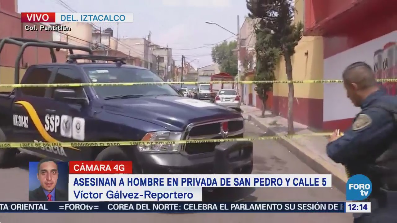 Asesinan a un hombre en la colonia Pantitlán, CDMX