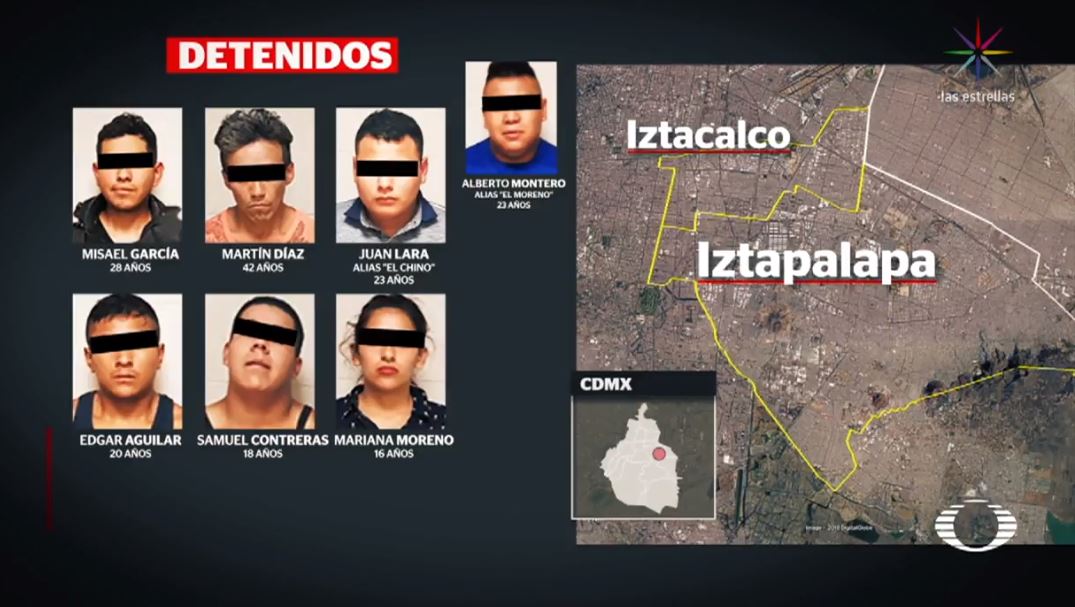 Detienen a seis integrantes de banda de secuestradores 'Los Mier', en CDMX