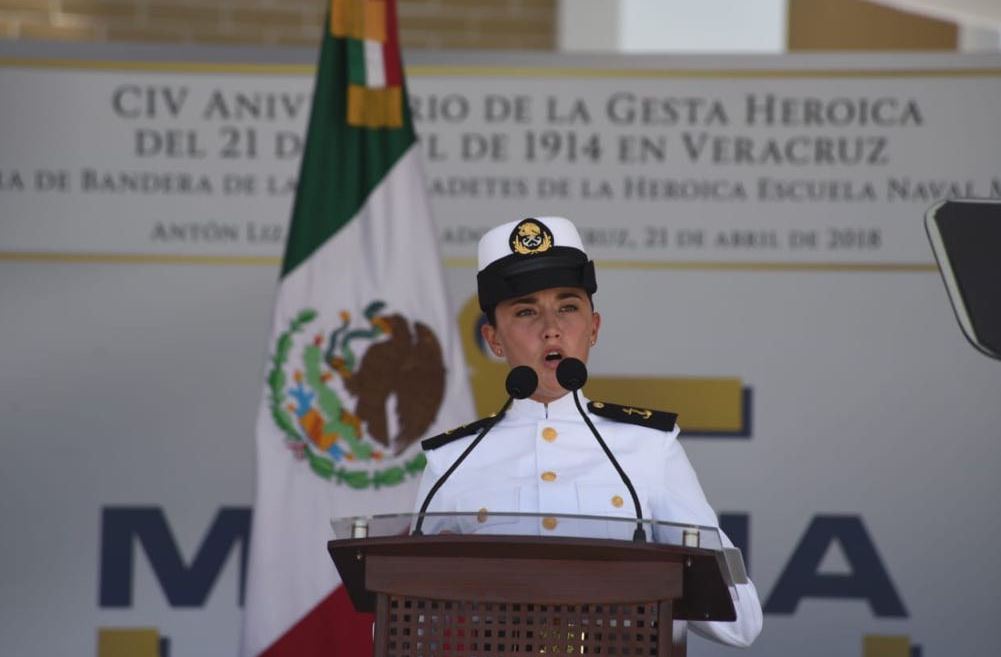 Marina conmemora gesta heroica de 1914 en el puerto de Veracruz 