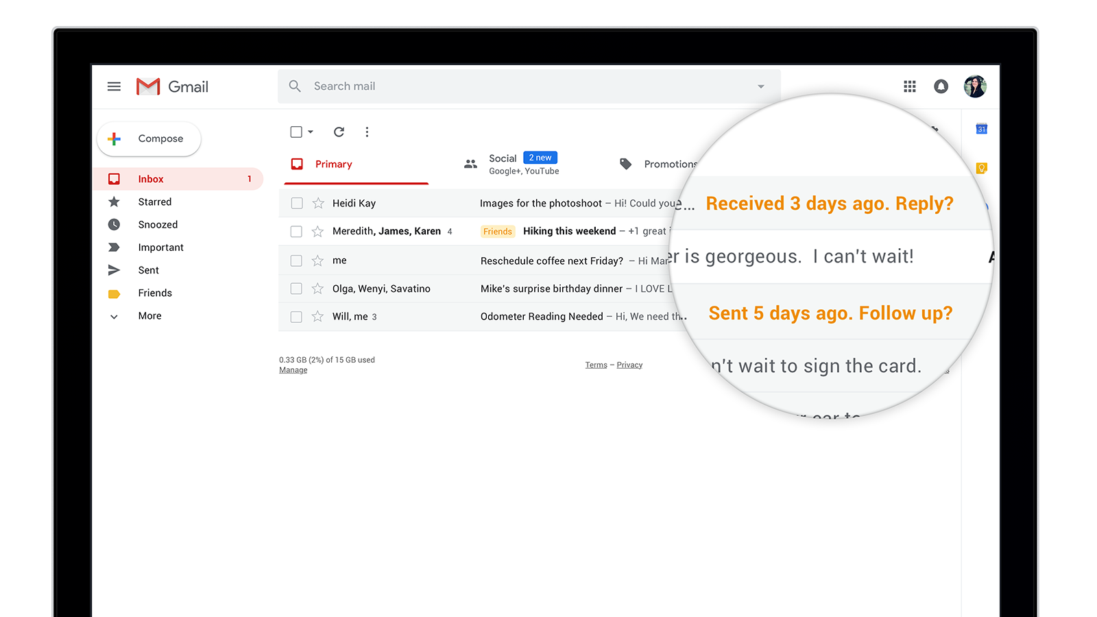 Gmail mejora versión de correo electrónico de escritorio para facilitar interacción