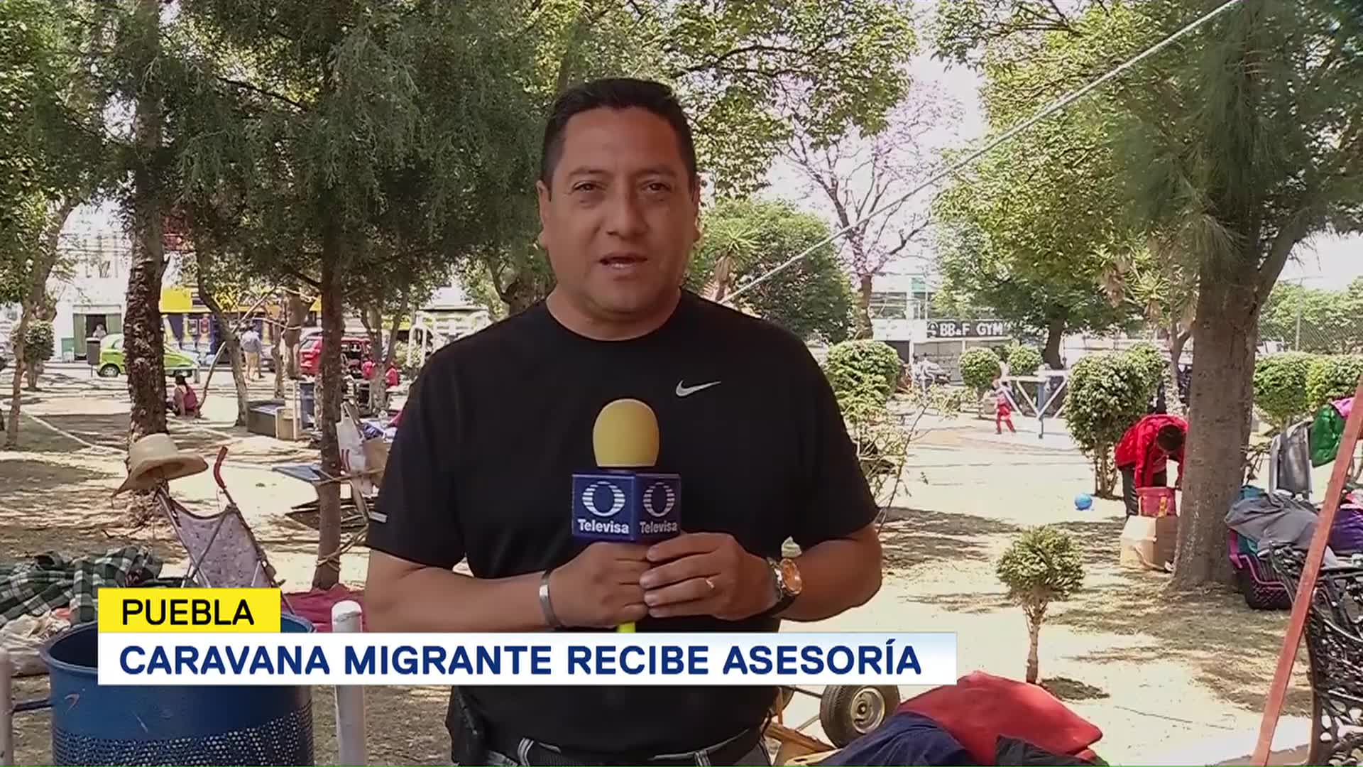 Caravana Migrante Recibe Asesoría Puebla