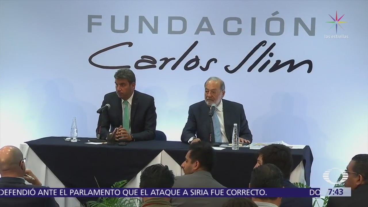 Carlos Slim defiende construcción del Nuevo Aeropuerto Internacional de México