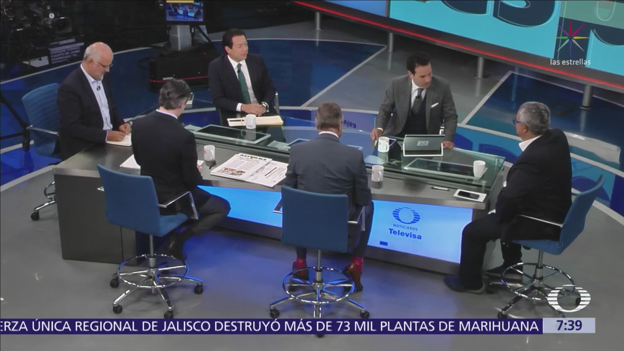 Castañeda, Nuño, Delgado, Zavala y Torres en Despierta con Loret