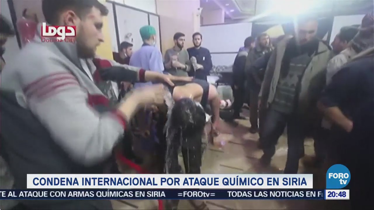 Noticias, Televisa News, Condena, internacional, ataque químico, Siria