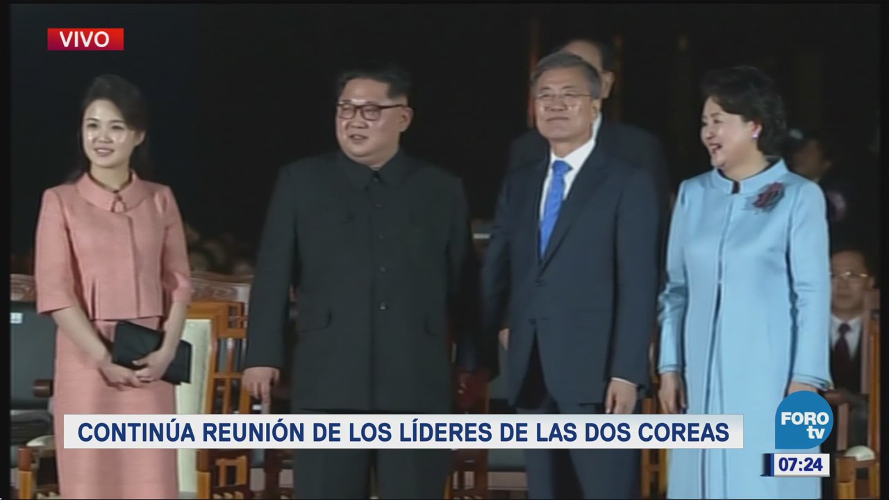 Continúa la reunión de los líderes de las dos Coreas