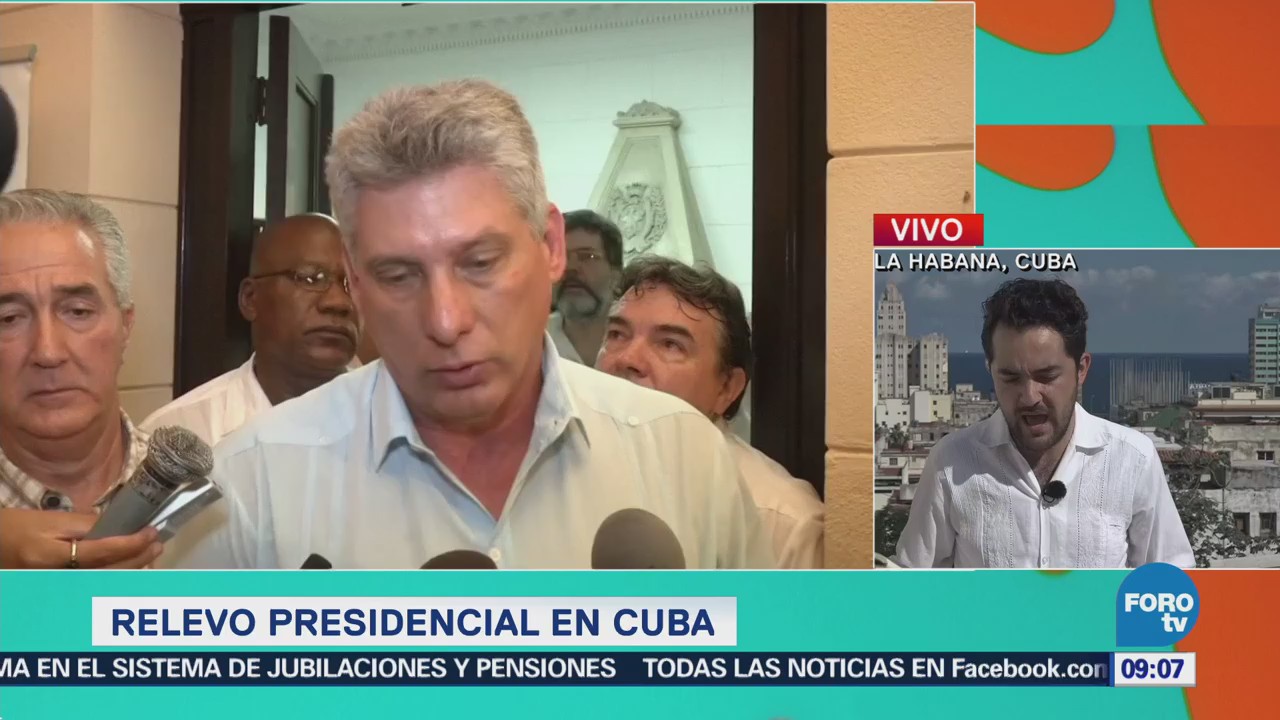 Continuidad en Cuba, promesa del nuevo presidente Miguel Díaz-Canel