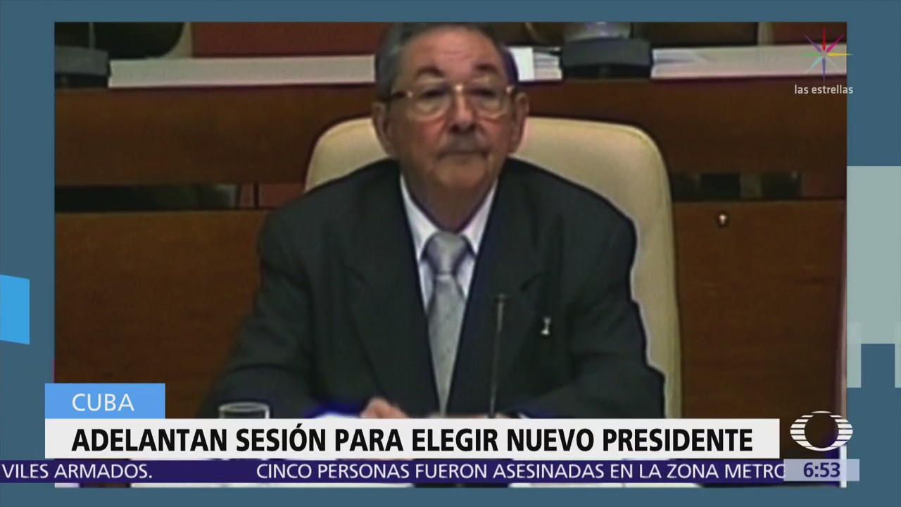 Cuba adelanta sesión de la Asamblea Nacional donde elegirán nuevo presidente
