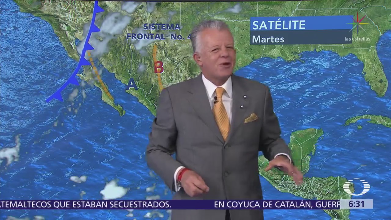 Despierta con Tiempo: Frente frío 45 provocará vientos fuertes en el noreste de México