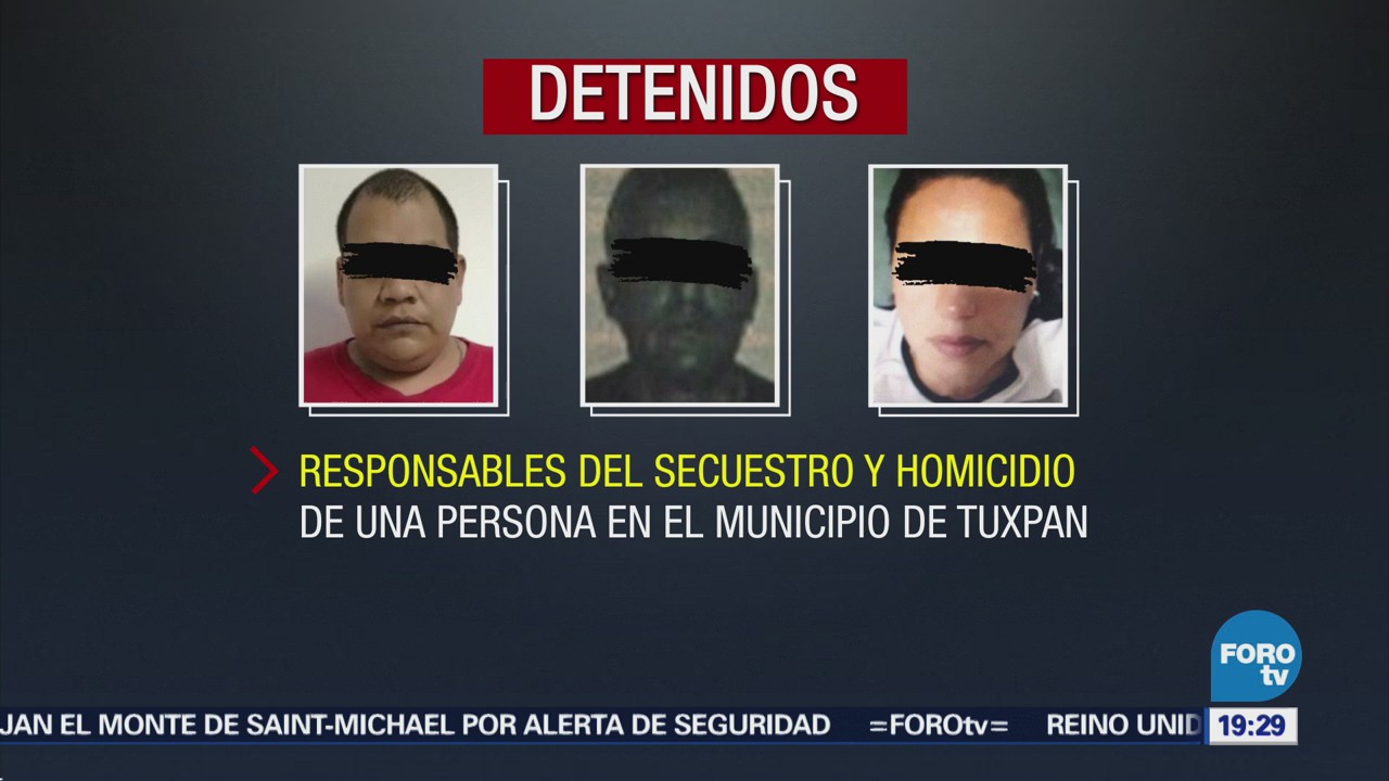 Detienen Presuntos Secuestradores Tuxpan, Veracruz