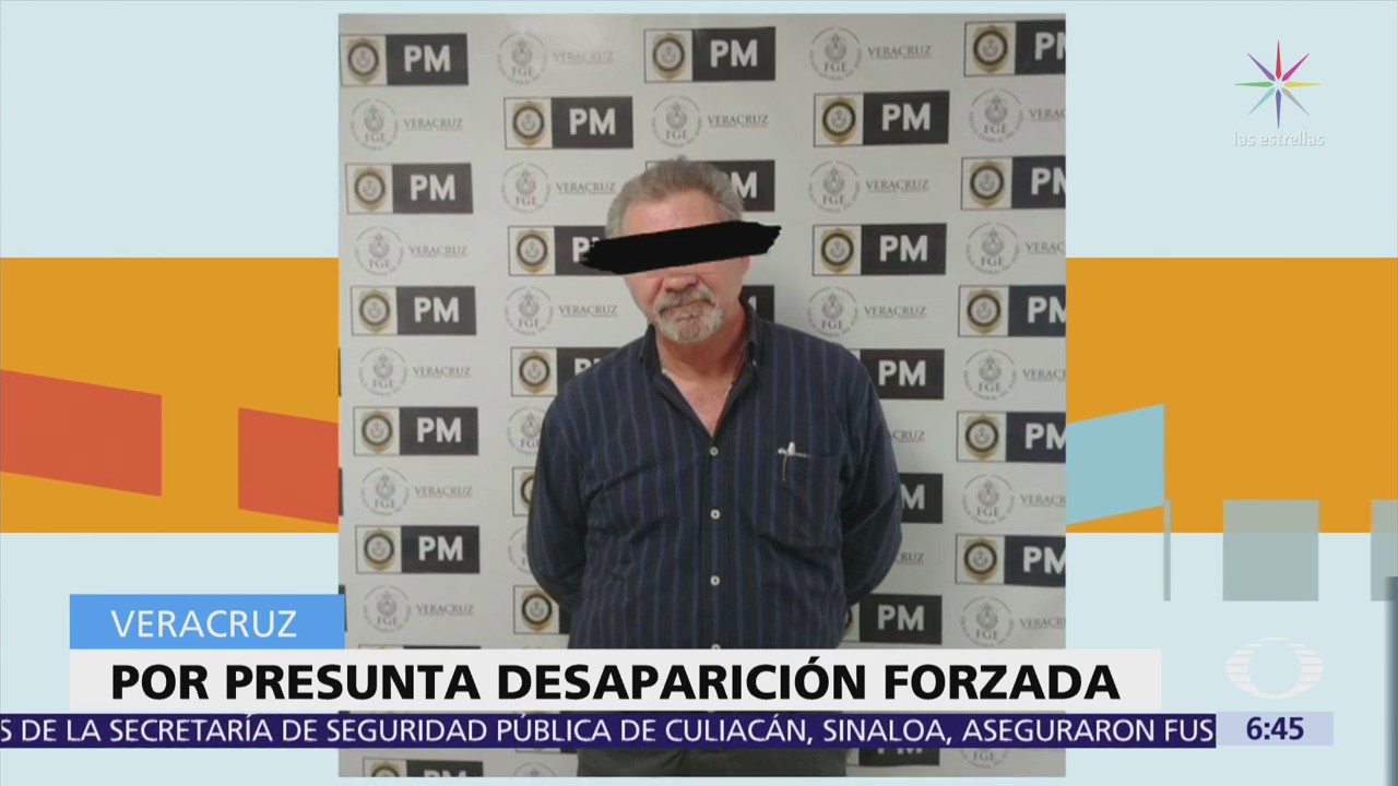 Detienen al exdirector de Servicios de Periciales de la Fiscalía de Veracruz