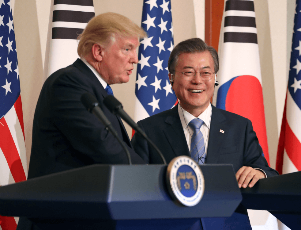 Trump debería ganar el Nobel de la Paz. dice Moon Jae-in