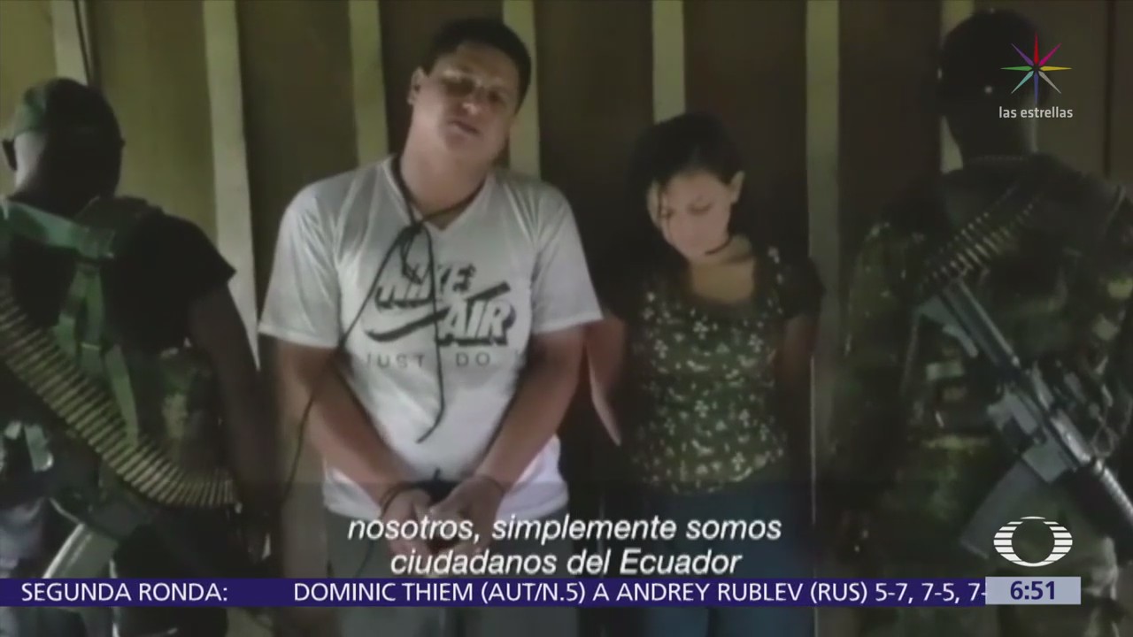 Ecuador confirma el secuestro de dos civiles en la frontera con Colombia