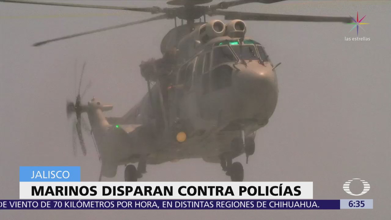 Elementos de la Marina atacan por error a policías de Jalisco
