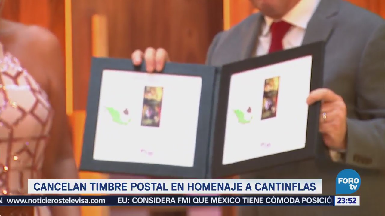 Emilio Azcárraga Jean Timbre Postal Cantinflas