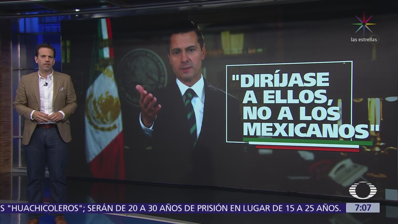 EPN a Trump: Sólo actuaremos en el mejor interés de los mexicanos