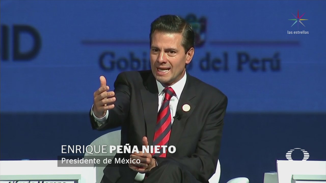 Epn Defiende Ruta México Crecer Cumbre Américas