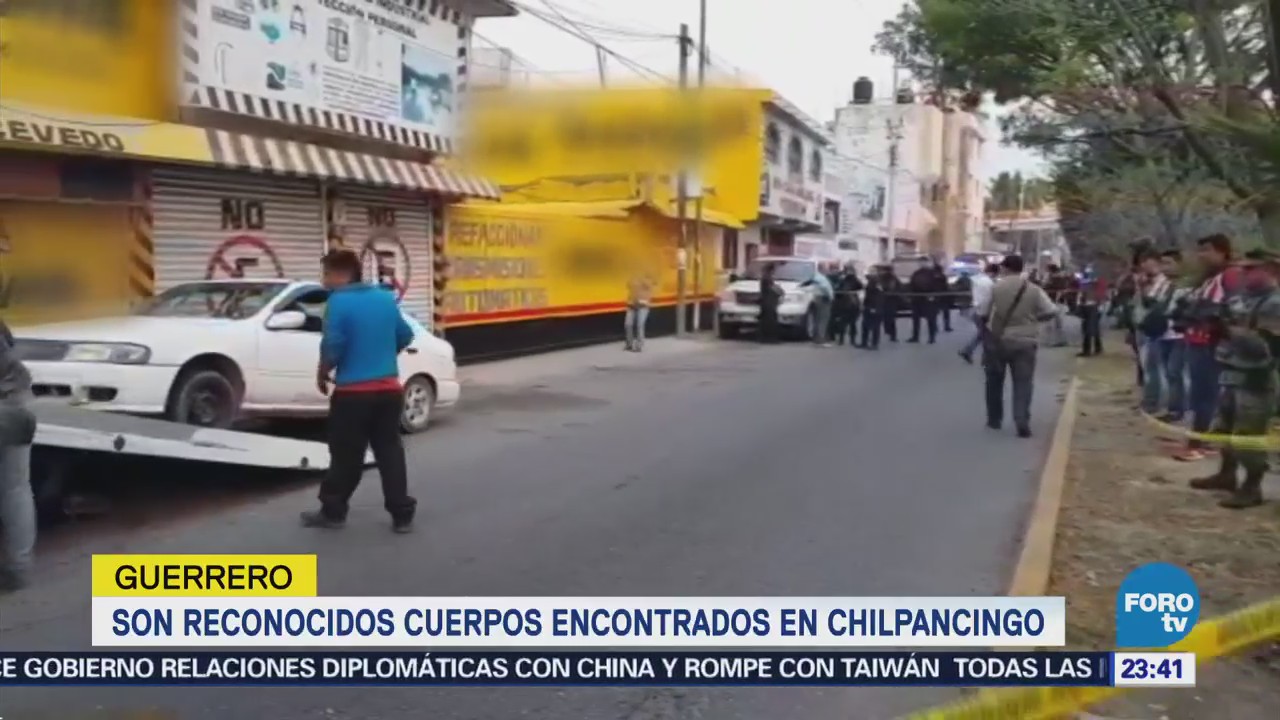 Confirman muerte de mandos policiacos de Chilapa
