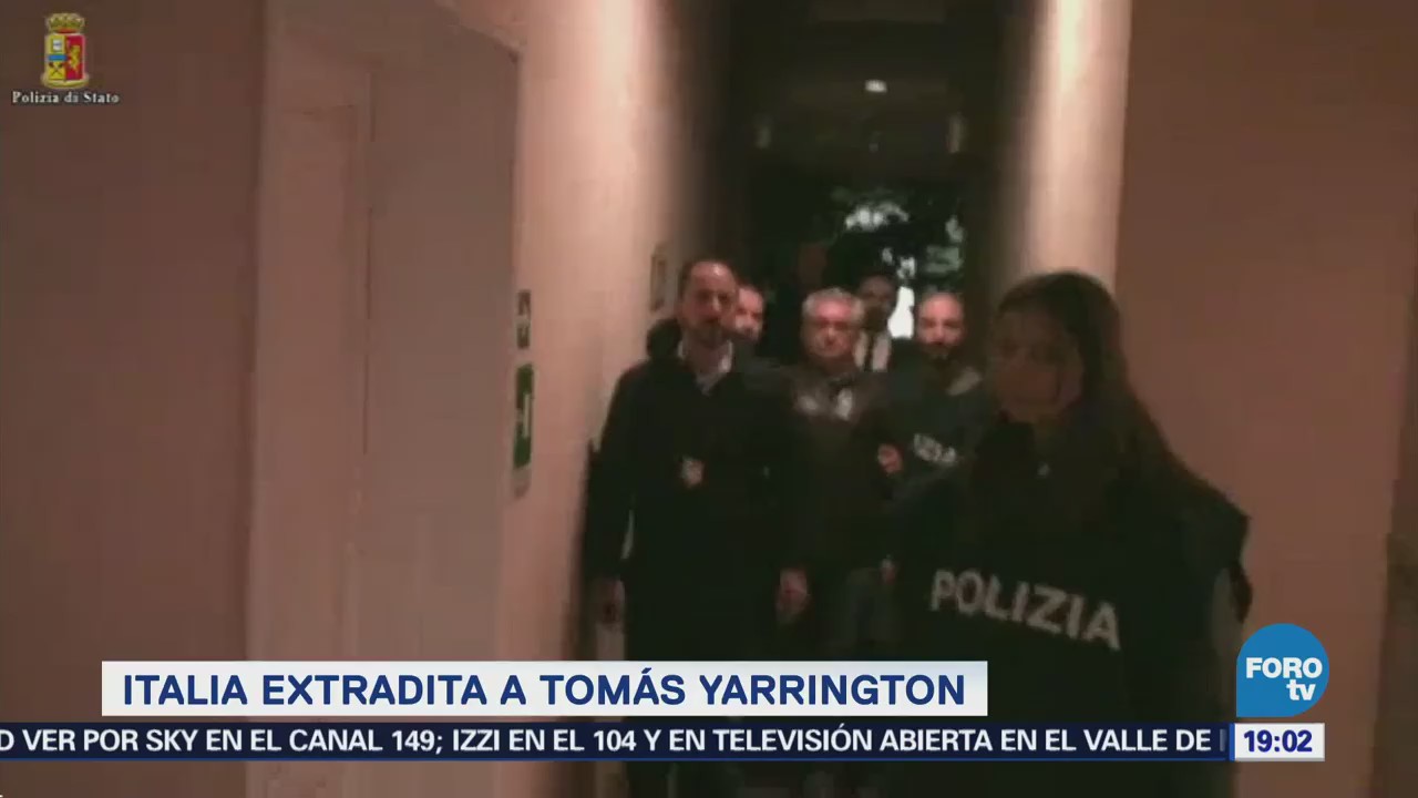 Gobierno Italiano Extradita Yarrington Estados Unidos