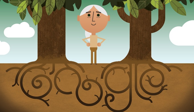 Google celebra el Día de la Tierra con doodle para Jane Goodall