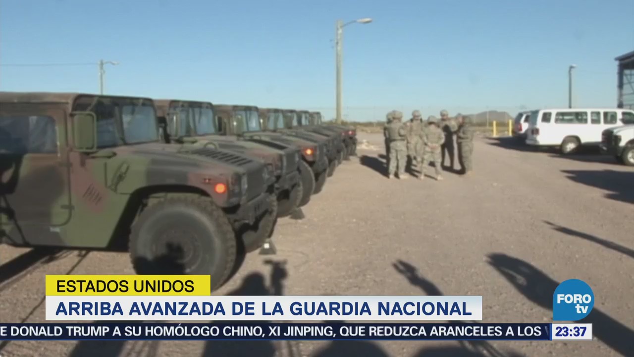 Guardia Nacional llega la zona fronteriza de Texas