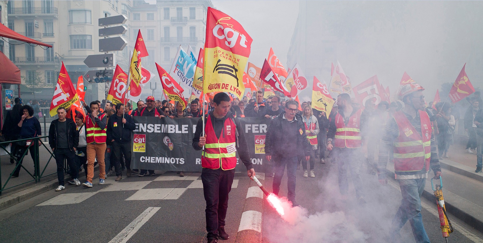 Estiman en 123 mdd pérdidas por huelga ferroviaria en Francia