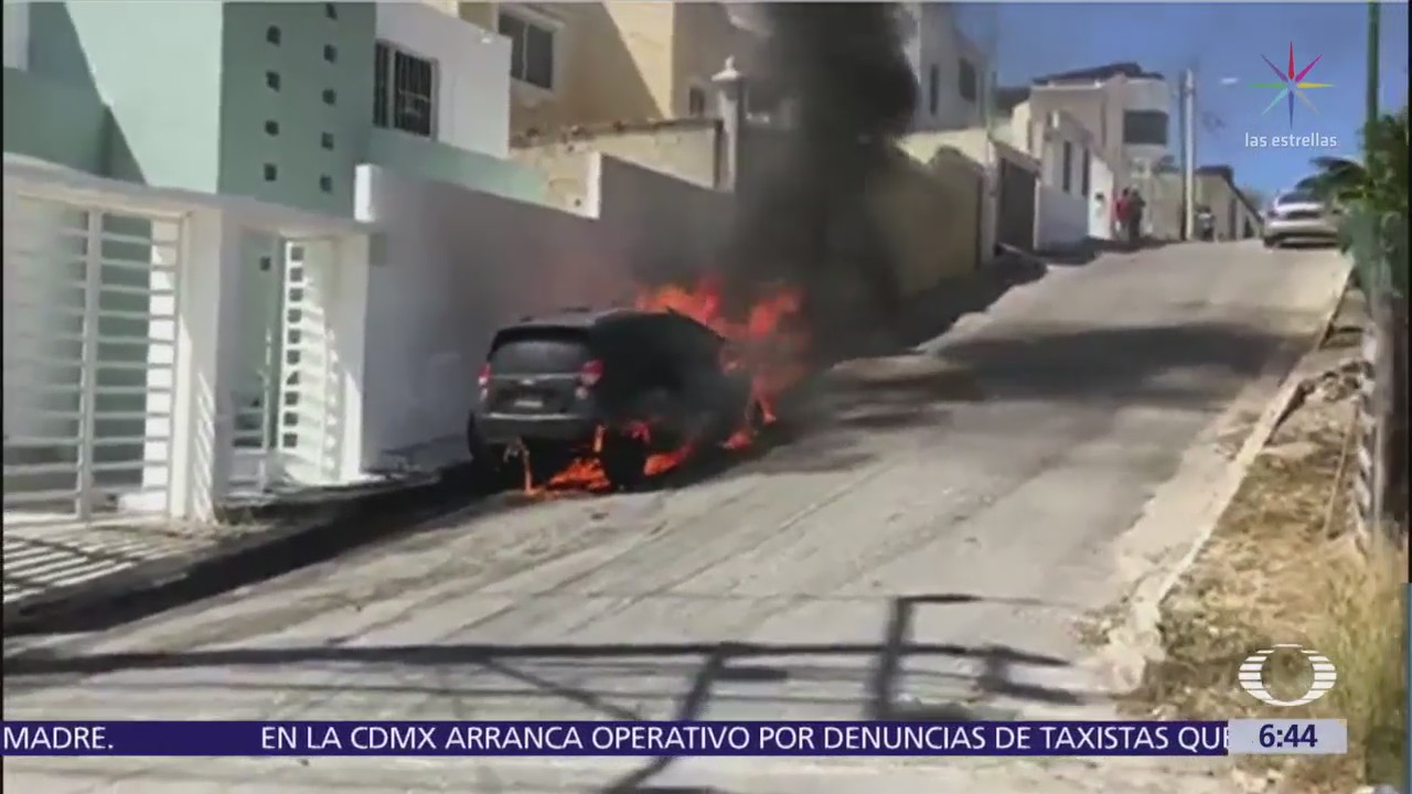 Incendian el auto del periodista Andrés Balán, en Campeche