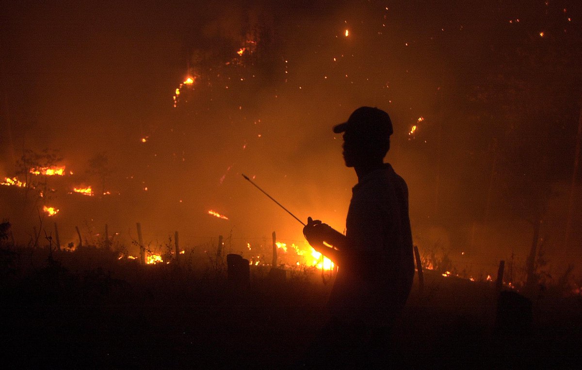 Incendio devora séptimo día reserva biósfera Nicaragua