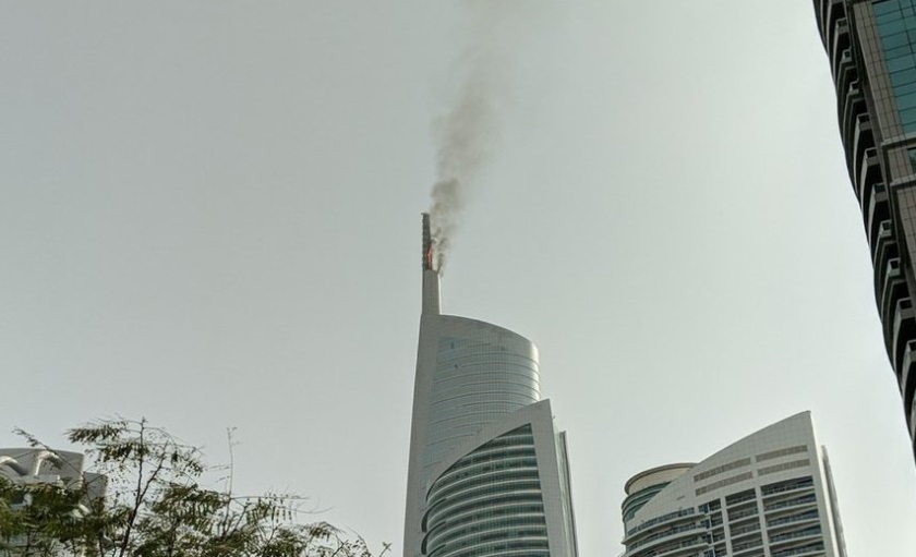 Nuevo incendio en rascacielos sorprende a habitantes de Dubái